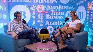 Kata Sanchez Hot MILF Can't Hold Back the Urge to Cum on the Vibrating Machine - Juan Bustos Podcast