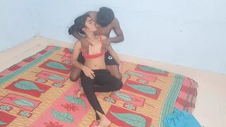 Indian village hot Girlfriend boyfriend bedrooms romance in fuck