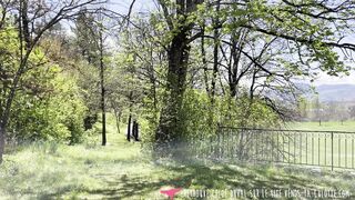 Vends-ta-culotte - Young French couple goes to fuck outdoor and it ends with a good cumshot in the mouth