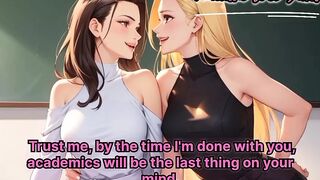You failed the exam, teacher wants to punish you by feminizing and fucking your sissy hole(FEMINIZATION ROLEPLAY - AI GENERATED)