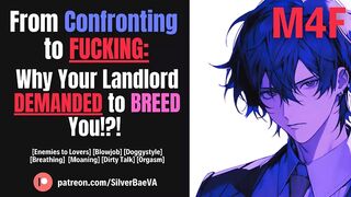 From Confronting To FUCKING: Why Your LANDLORD DEMANDED To BREED You (M4F) (Erotic Audio For Women)