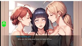 HINATA + RANGIKU alone in the HOT TUBES