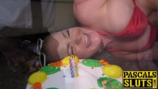 Pascals Subslut Lisey Sweet ass stretched with BBC
