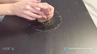 Close-Up Teasing Cock Massage With Vibrator - Massive Cum!