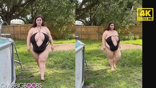 curvy amateur wife has big tits