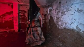 Silent Hill Nurse Gets Punished by Pyramid Head – Cosplay Fantasy