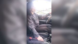 Public Agent: Stranded Biker Pick-up- Helped Him Warm up with Blowjob, Car Sex and Squirting Orga