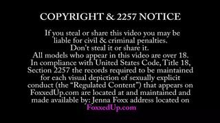Jenna Foxx Lesbian Pussy Eating Interracial Threesome!