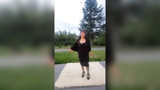 Zilah Luz Enjoying Masturbating My Hairy Pussy, and at Times Howling Like a She Wolf!