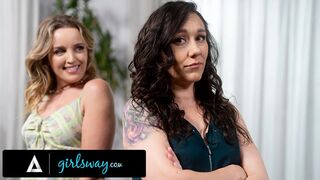 GIRLSWAY - Upset MILF Sinn Sage Misreads Gorgeous Neighbor Charlie Forde’s Flirt Attempts