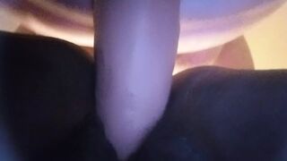 Up close doggy style