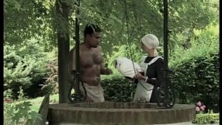 The Big Titty Maid Takes the Slave Big Cock